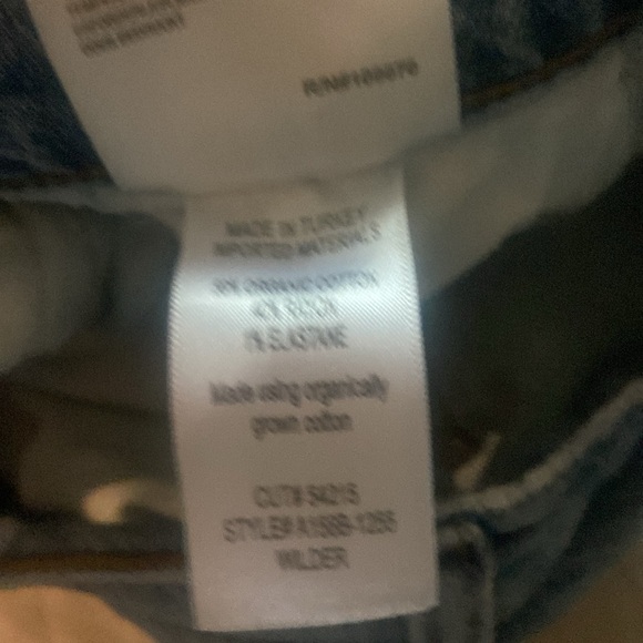 Agolde Wilder Jeans Whiplash Sz 24 A156B-1255 - Picture 7 of 7